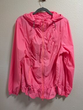 Zella Windbreaker In Bright Pink